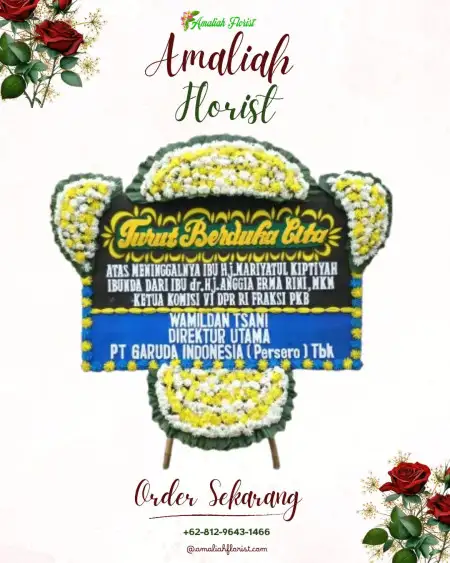 Papan Bunga Duka Pancaregang